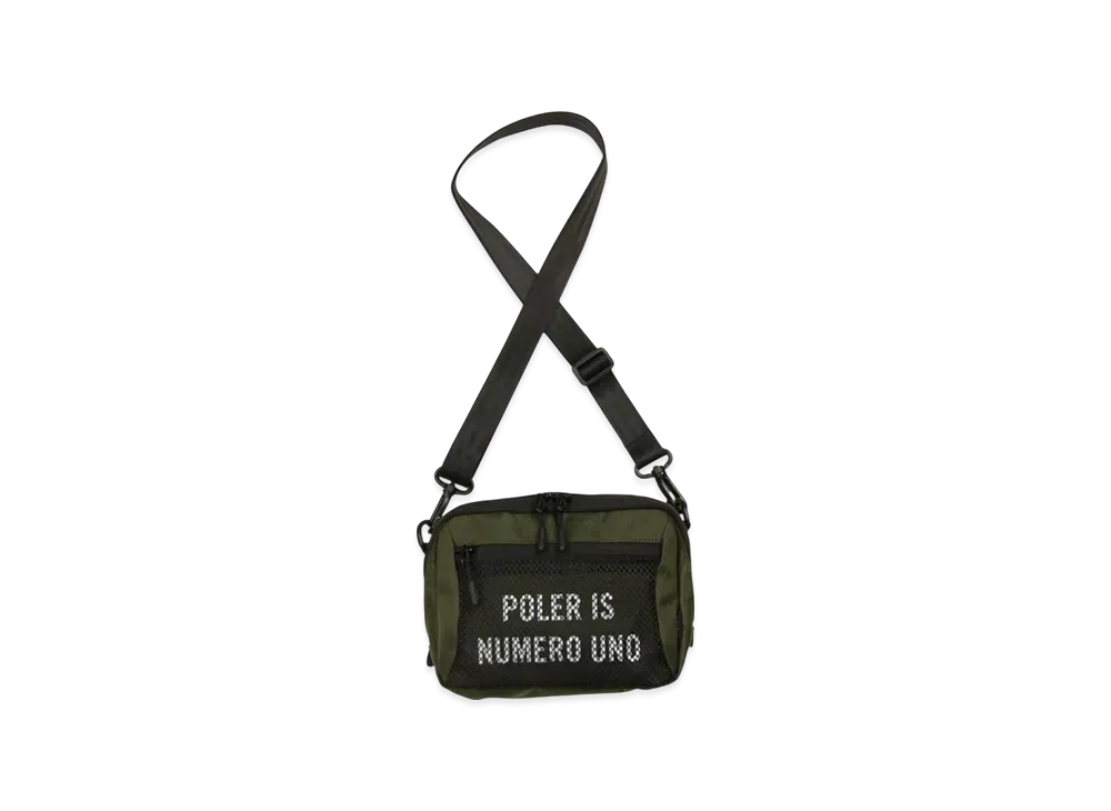 POLeR X Cloche Mini Shoulder "Olive"
