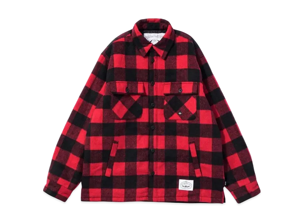 POLeR Insulated Wool Overshirt Jacket "Red"