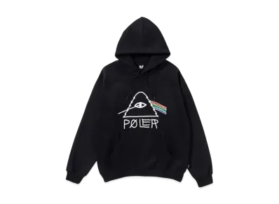 POLeR Psychedelic Logo Hoodie "Black"