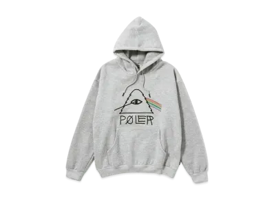 POLeR Psychedelic Logo Hoodie "Grey"