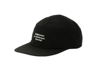 POLeR Nylon 5 Panel Cap "Black"