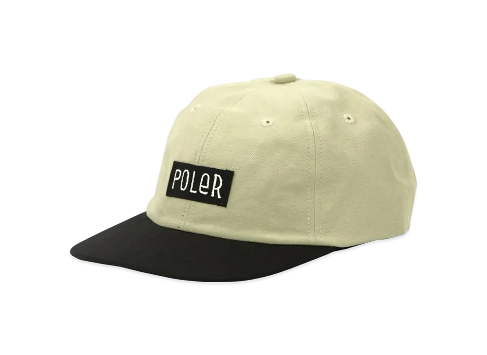 POLeR Cotton Logo Cap "Ivory"