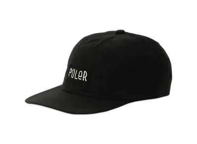 POLeR Cotton Logo Cap "Black"