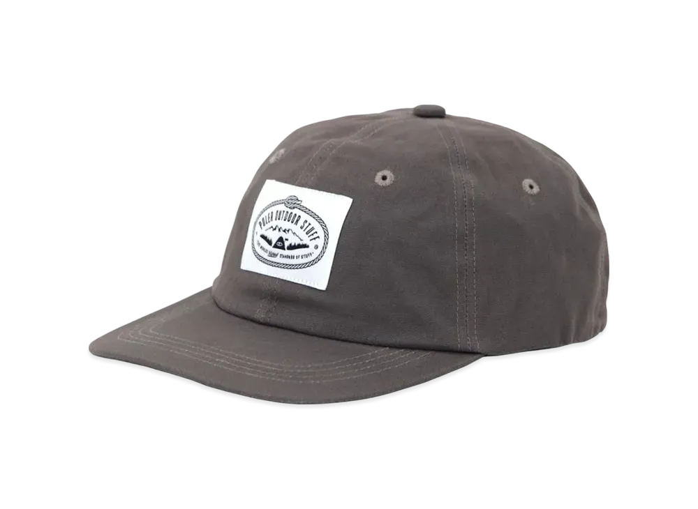 POLeR Cotton Drawcord Cap "Grey"