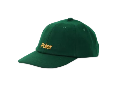 POLeR Cotton Wool Baseball Cap "Green"