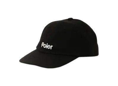 POLeR Cotton Wool Baseball Cap "Black"