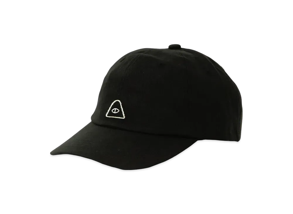 POLeR Cotton Twill Patch Baseball Cap "Black"