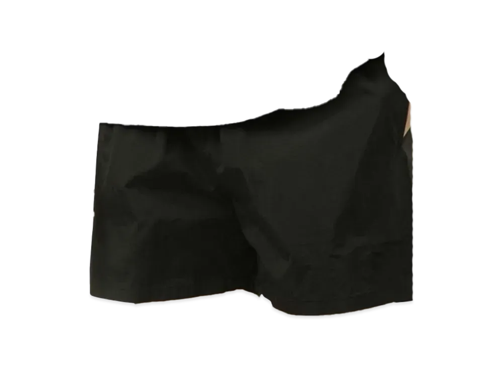 POLeR Nylon Wide Stuff Shorts "Black"
