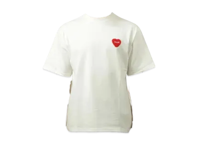 POLeR Wash Free Heart Crew Neck SS Tee "White"