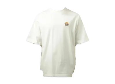 POLeR Rainbow Relaxed Fit Crew Neck SS Tee "White"