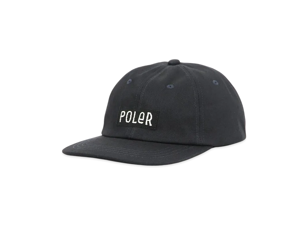 POLeR Furryfont 6Panel Cap "Navy"
