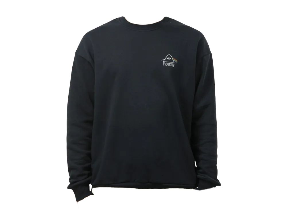 POLeR Psychedelic Logo Crew "Navy"