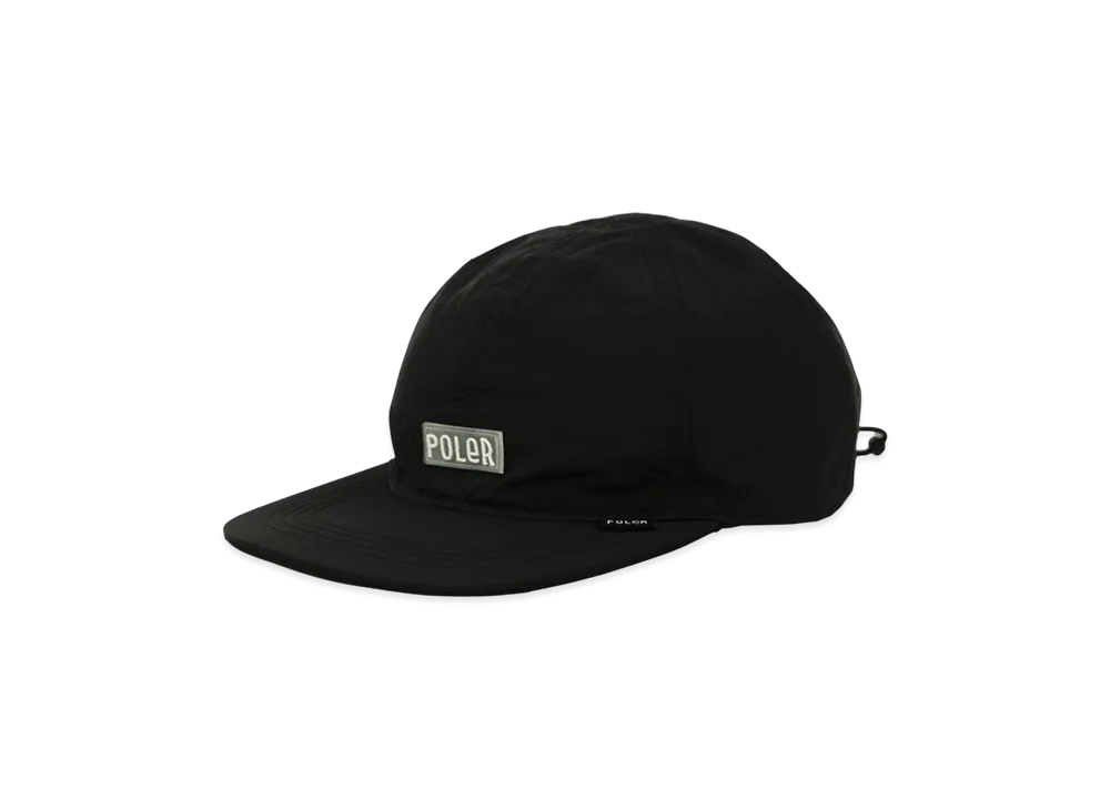 POLeR Reversible Fleece Cap "Black"