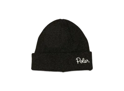 POLeR Shallow Beanie "Black"