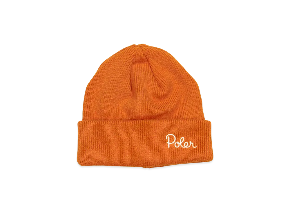 POLeR Shallow Beanie "Orange"