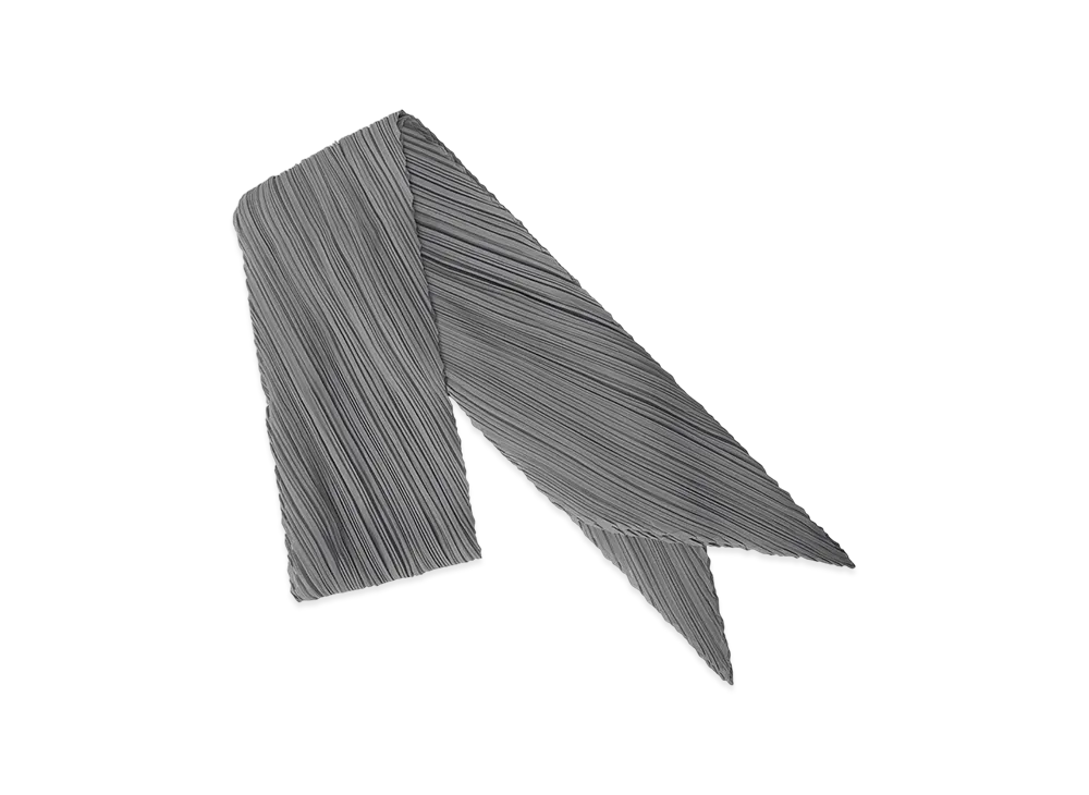 PLEATS PLEASE ISSEY MIYAKE Basic Scarf "Gray"