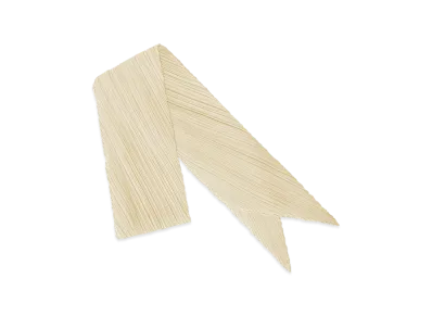 PLEATS PLEASE ISSEY MIYAKE Basic Scarf "Beige"