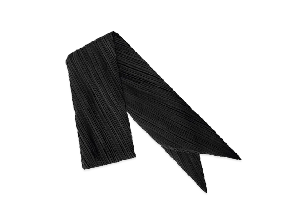 PLEATS PLEASE ISSEY MIYAKE Basic Scarf "Black"