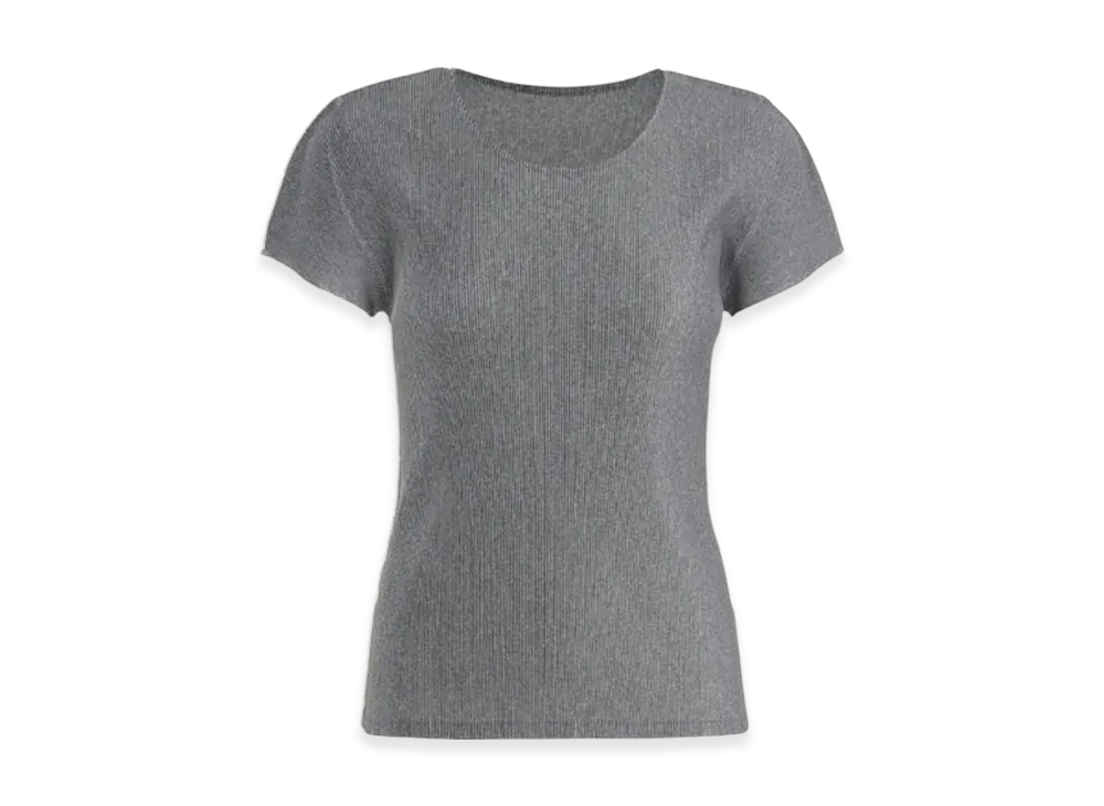 PLEATS PLEASE ISSEY MIYAKE Mist Basics "Light Gray"