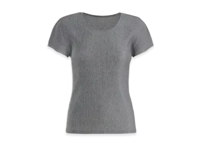 PLEATS PLEASE ISSEY MIYAKE Mist Basics "Light Gray"