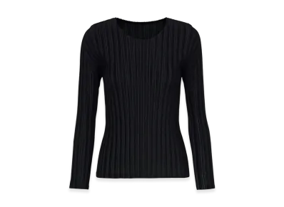 PLEATS PLEASE ISSEY MIYAKE Rib Pleats Basics "Black"