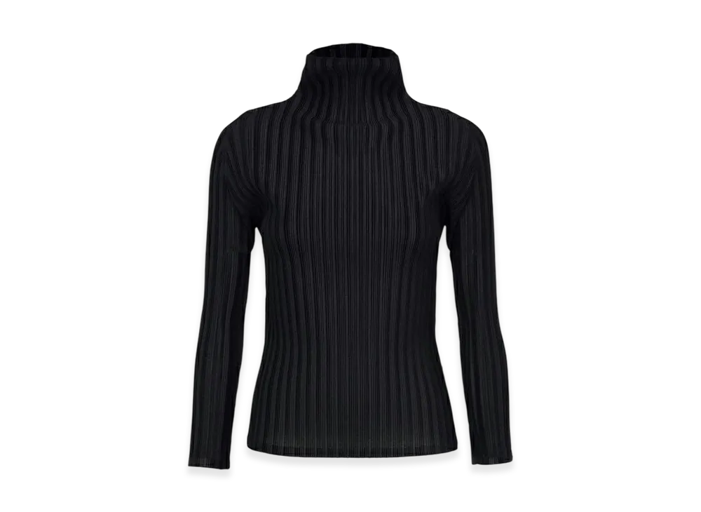 PLEATS PLEASE ISSEY MIYAKE Rib Pleats Basics "Black"