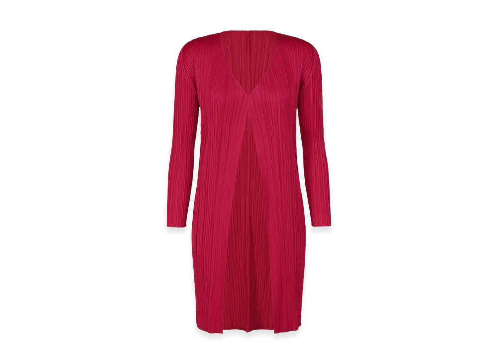 PLEATS PLEASE ISSEY MIYAKE New Colorful Basics 4 "Carmine"