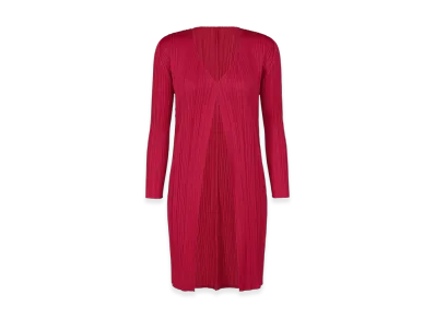 PLEATS PLEASE ISSEY MIYAKE New Colorful Basics 4 "Carmine"