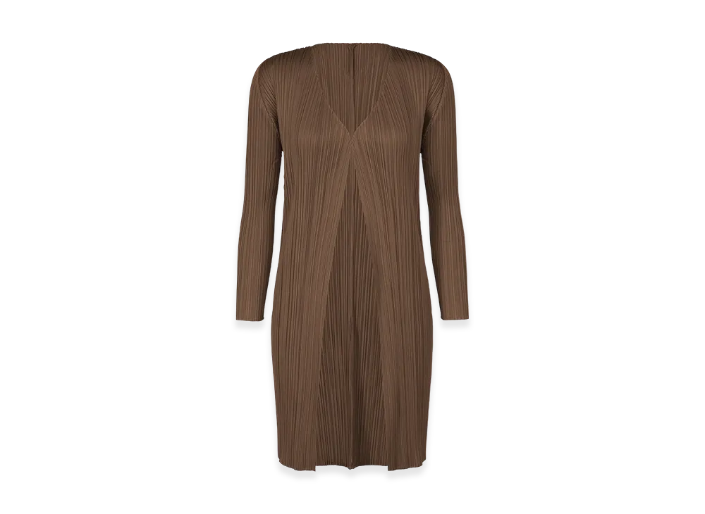 PLEATS PLEASE ISSEY MIYAKE New Colorful Basics 4 "Brown"