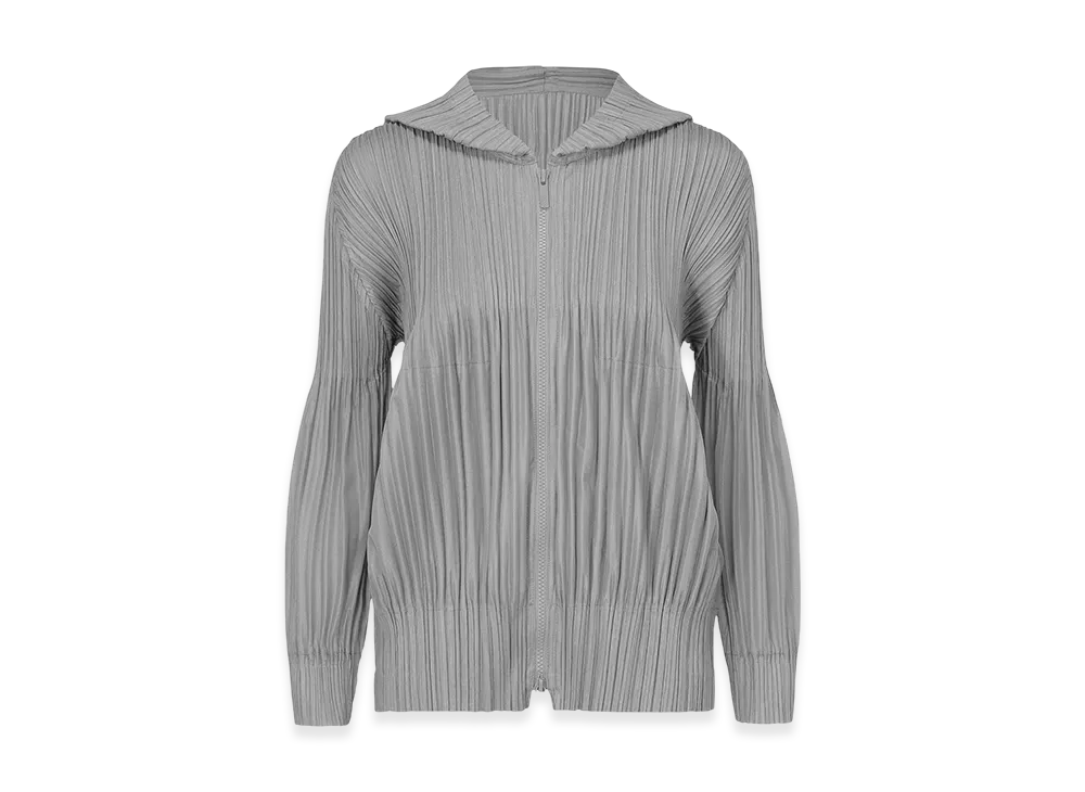 PLEATS PLEASE ISSEY MIYAKE Fluffy Basics "Light Gray"