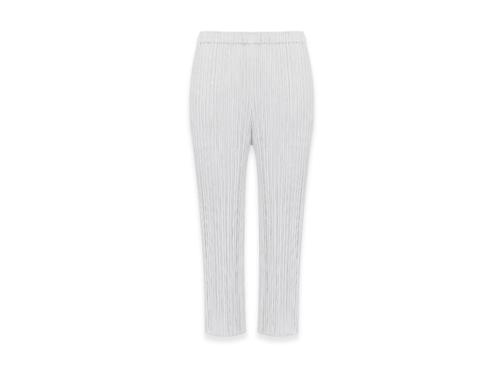 PLEATS PLEASE ISSEY MIYAKE Basics "Light Gray"