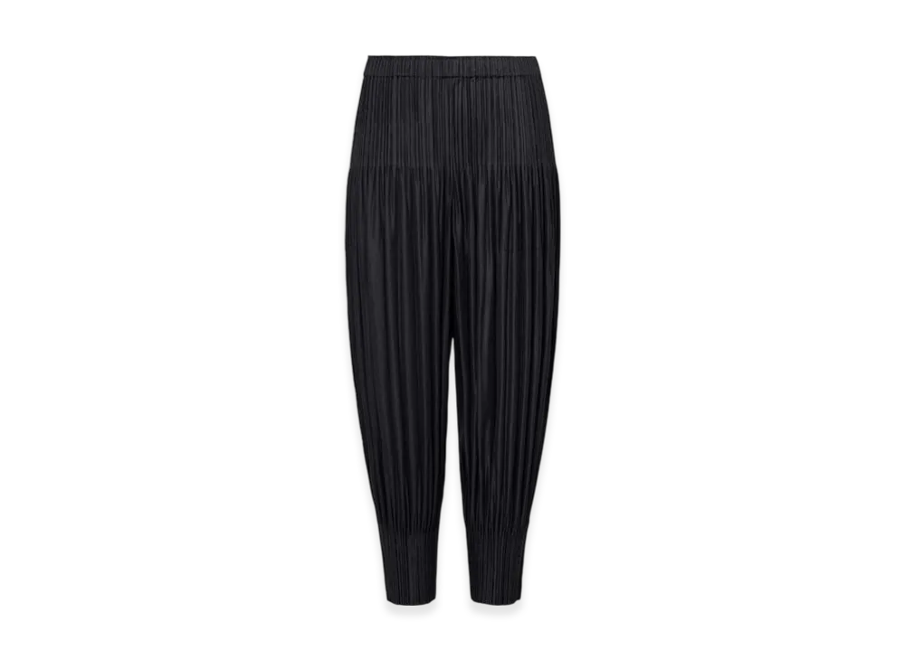 PLEATS PLEASE ISSEY MIYAKE Fluffy Basics "Black"