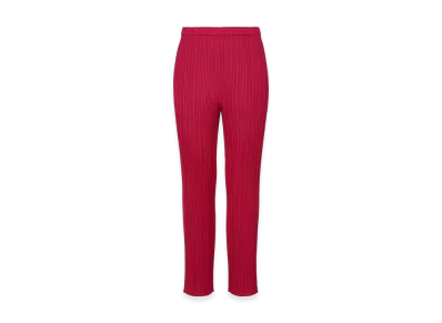 PLEATS PLEASE ISSEY MIYAKE New Colorful Basics 4 "Carmine"