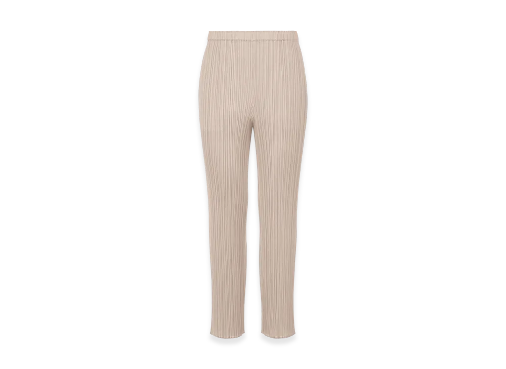 PLEATS PLEASE ISSEY MIYAKE New Colorful Basics 4 "Greige"