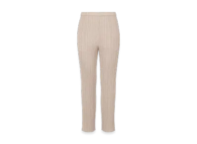 PLEATS PLEASE ISSEY MIYAKE New Colorful Basics 4 "Greige"