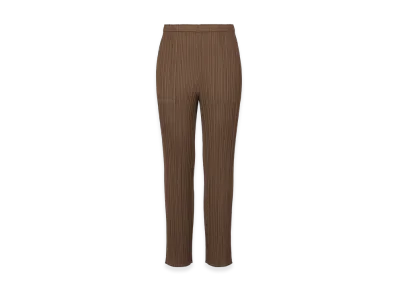 PLEATS PLEASE ISSEY MIYAKE New Colorful Basics 4 "Brown"