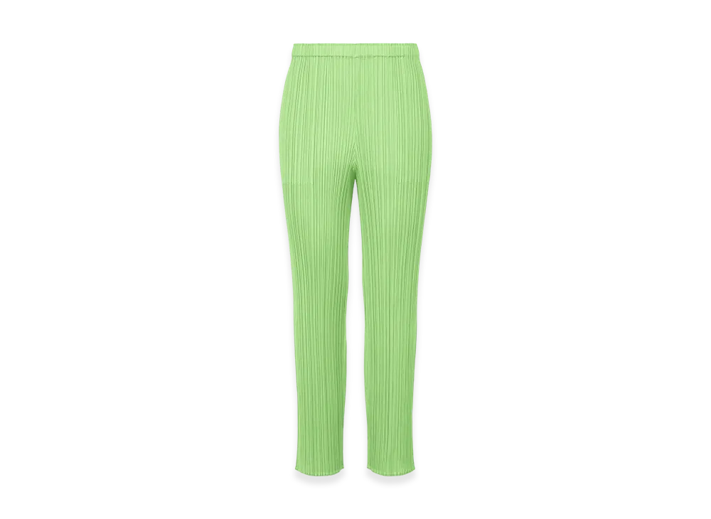 PLEATS PLEASE ISSEY MIYAKE New Colorful Basics 4 "Light Green"