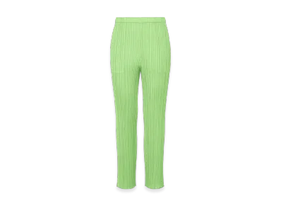 PLEATS PLEASE ISSEY MIYAKE New Colorful Basics 4 "Light Green"