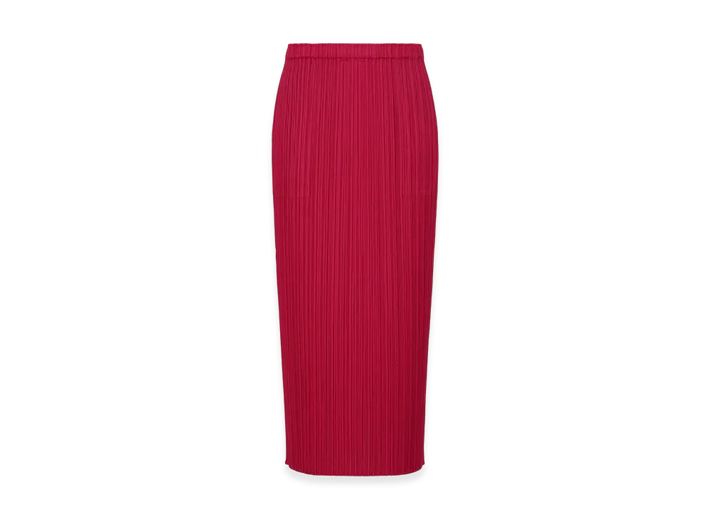 PLEATS PLEASE ISSEY MIYAKE New Colorful Basics 4 "Carmine"