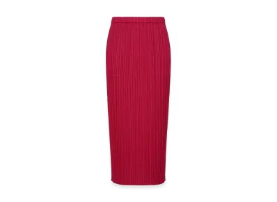 PLEATS PLEASE ISSEY MIYAKE New Colorful Basics 4 "Carmine"