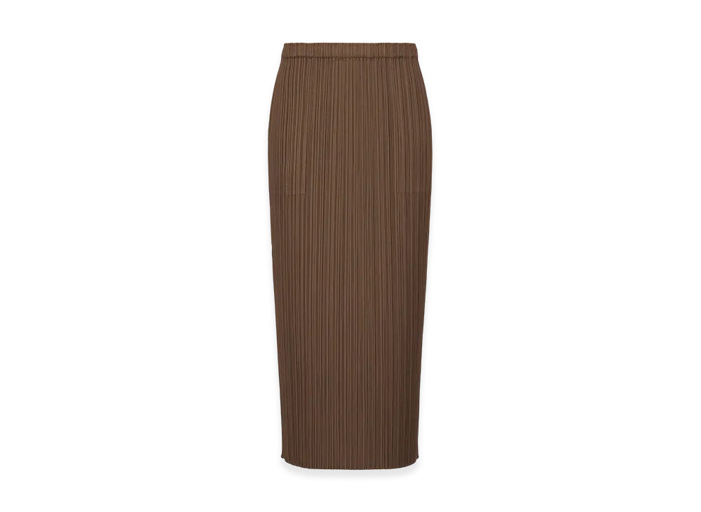 PLEATS PLEASE ISSEY MIYAKE New Colorful Basics 4 "Brown"