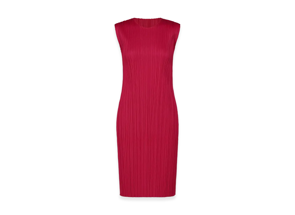 PLEATS PLEASE ISSEY MIYAKE New Colorful Basics 4 "Carmine"