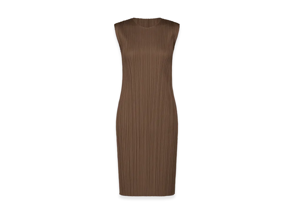 PLEATS PLEASE ISSEY MIYAKE New Colorful Basics 4 "Brown"