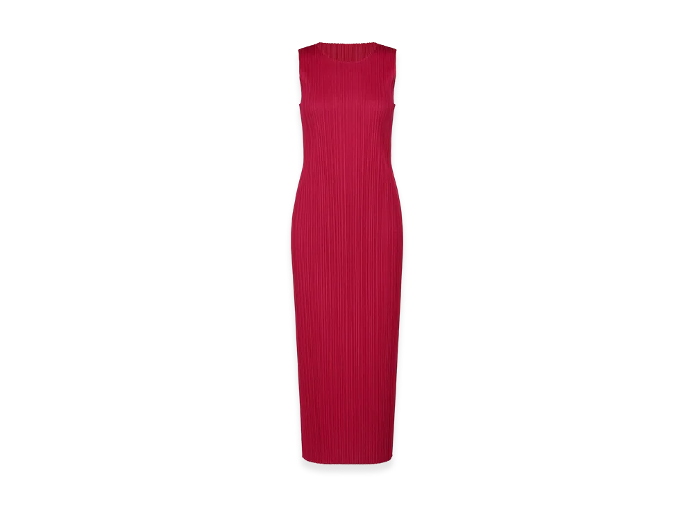 PLEATS PLEASE ISSEY MIYAKE New Colorful Basics 4 "Carmine"