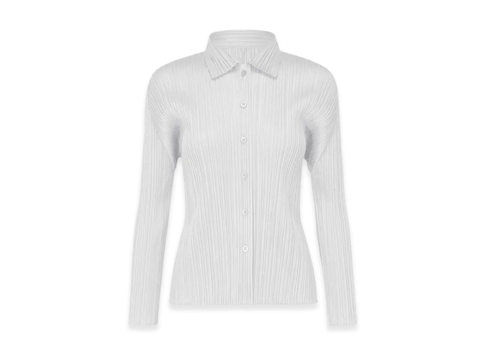 PLEATS PLEASE ISSEY MIYAKE Basics "Light Gray"