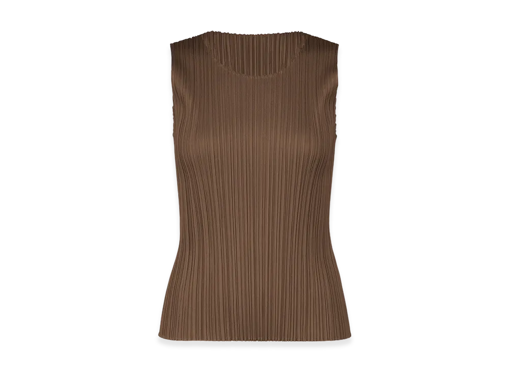 PLEATS PLEASE ISSEY MIYAKE New Colorful Basics 4 "Brown"