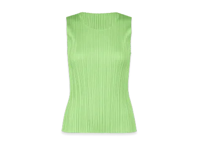 PLEATS PLEASE ISSEY MIYAKE New Colorful Basics 4 "Light Green"