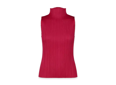 PLEATS PLEASE ISSEY MIYAKE New Colorful Basics 4 "Carmine"