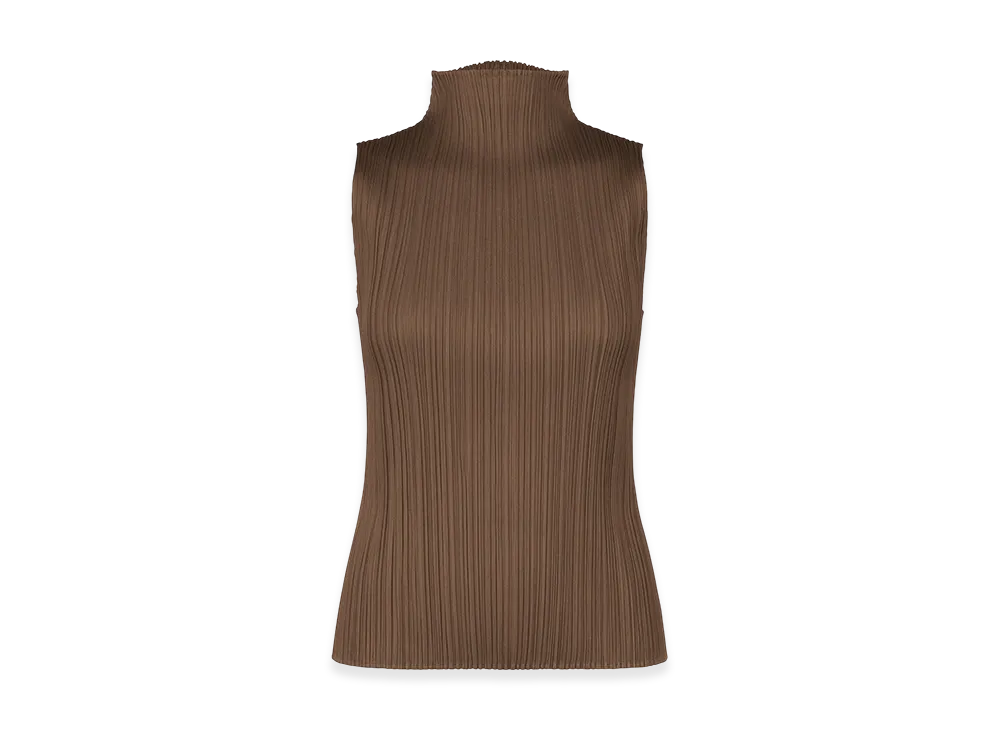 PLEATS PLEASE ISSEY MIYAKE New Colorful Basics 4 "Brown"