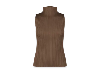 PLEATS PLEASE ISSEY MIYAKE New Colorful Basics 4 "Brown"